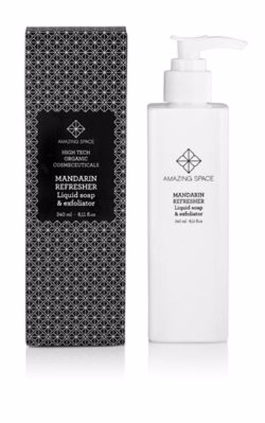 MANDARIN REFRESHER - Liquid soap & exfoliator