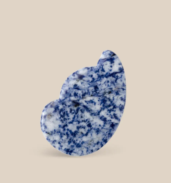 CLOUDY SKY – SODALITE – FACIAL GUA SHA